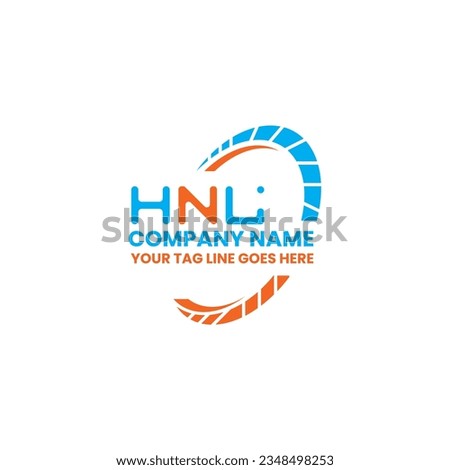 HNL letter logo creative design with vector graphic, HNL simple and modern logo. HNL luxurious alphabet design  