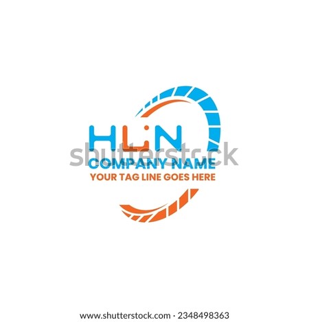 HLN letter logo creative design with vector graphic, HLN simple and modern logo. HLN luxurious alphabet design  