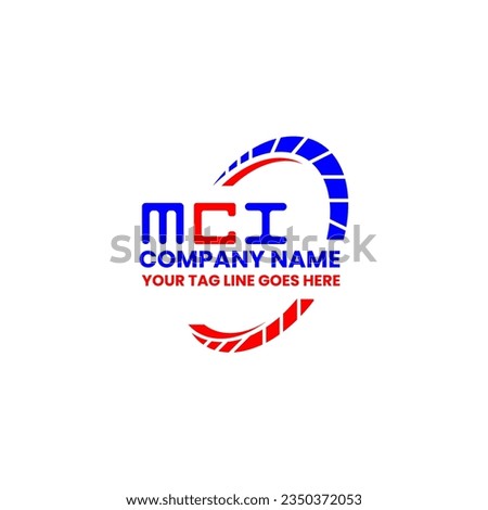 MCI letter logo creative design with vector graphic, MCI simple and modern logo. MCI luxurious alphabet design  