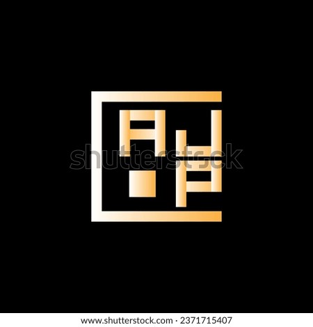 AJP letter logo vector design, AJP simple and modern logo. AJP luxurious alphabet design  