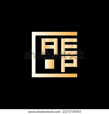 AEP letter logo vector design, AEP simple and modern logo. AEP luxurious alphabet design  