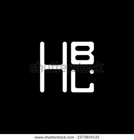 HBL letter logo vector design, HBL simple and modern logo. HBL luxurious alphabet design  