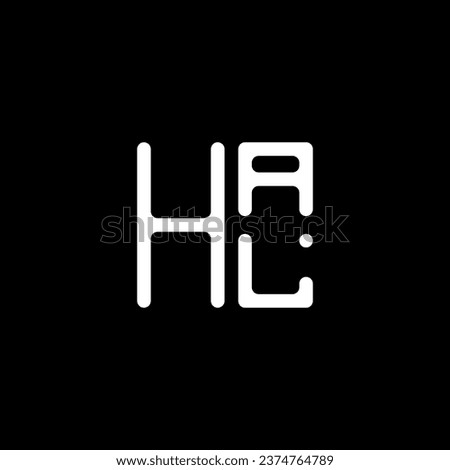 HAL letter logo vector design, HAL simple and modern logo. HAL luxurious alphabet design  