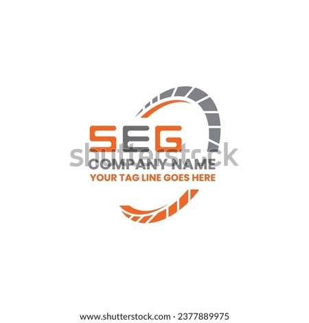 SEG letter logo vector design, SEG simple and modern logo. SEG luxurious alphabet design  