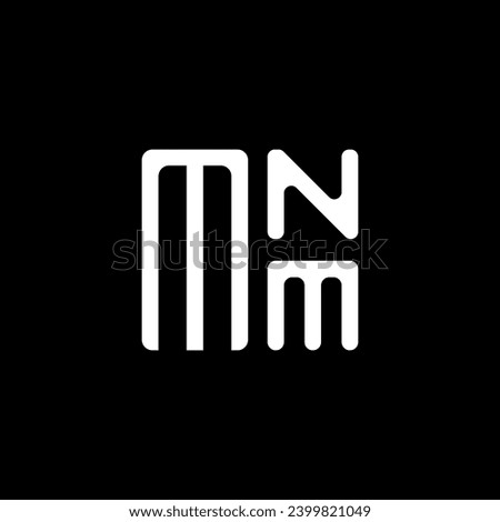 MNM letter logo vector design, MNM simple and modern logo. MNM luxurious alphabet design  