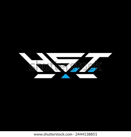 HST letter logo vector design, HST simple and modern logo. HST luxurious alphabet design  