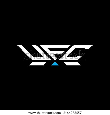 UFC letter logo vector design, UFC simple and modern logo. UFC luxurious alphabet design  