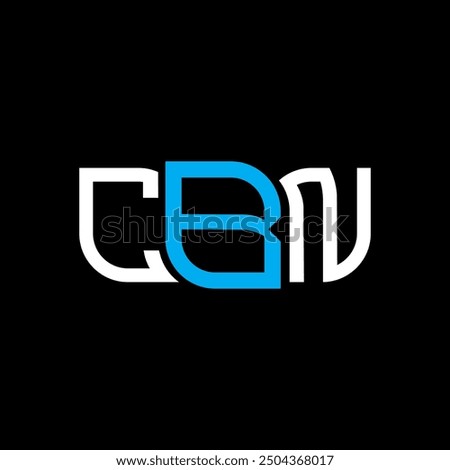 CBN logo design, CBN simple and modern logo. CBN luxurious alphabet design  