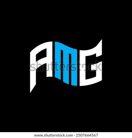 AMG logo design, AMG simple and modern logo. AMG luxurious alphabet design  
