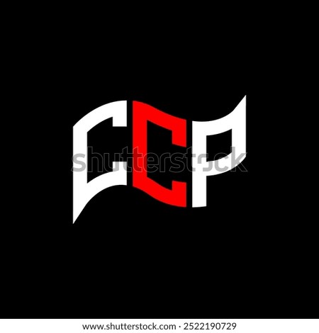 CCP logo design, CCP simple and modern logo. CCP luxurious alphabet design  