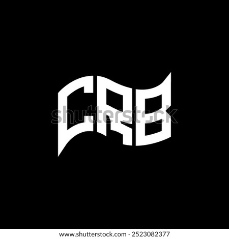 CRB logo design, CRB simple and modern logo. CRB luxurious alphabet design  