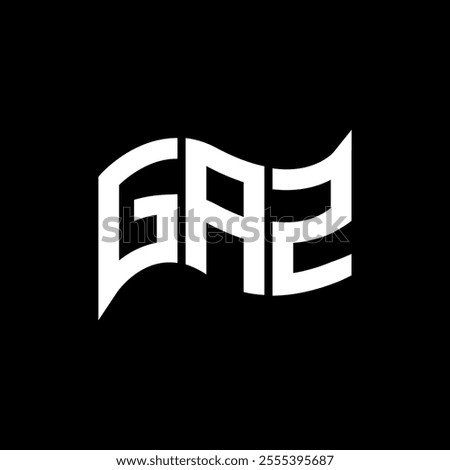 GAZ logo design, GAZ simple and modern logo. GAZ luxurious alphabet design  