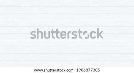 Wood texture. White wooden background. Gray table or floor. Pattern for plank and wooden wall. Old wood boards for vintage desk, surface and parquet. Grey timber panel for backdrop. Vector.