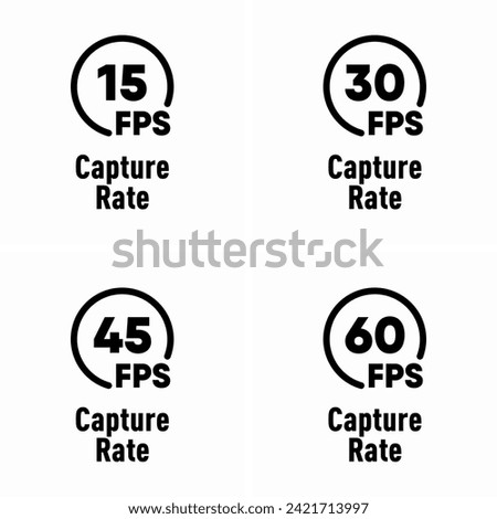 Capture rate vector information signs