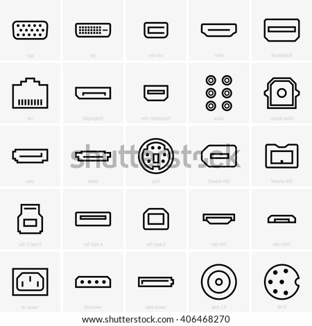 Interface icons
