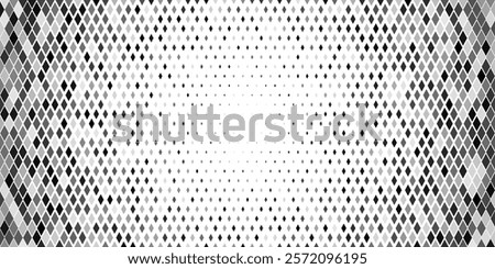 Primitive diamond pixel matrix cyber pattern. Square dot disperse background. Liquid blob cube vector fade. Abstract geometric halftone gradient. Lattice grid connect texture. Digital geo shape design