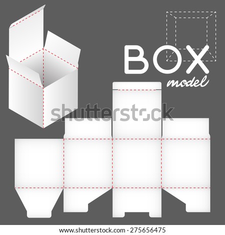 white box model, package template