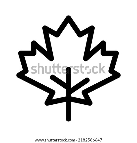 maple leaf icon or logo isolated sign symbol vector illustration - high quality black style vector icons
