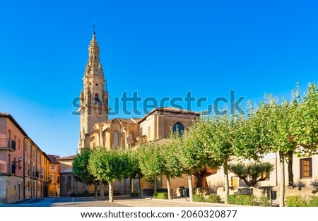 view of the cathedral of Santo Domingo de La Calzada, La Rioja, Spain.
 Foto stock © 