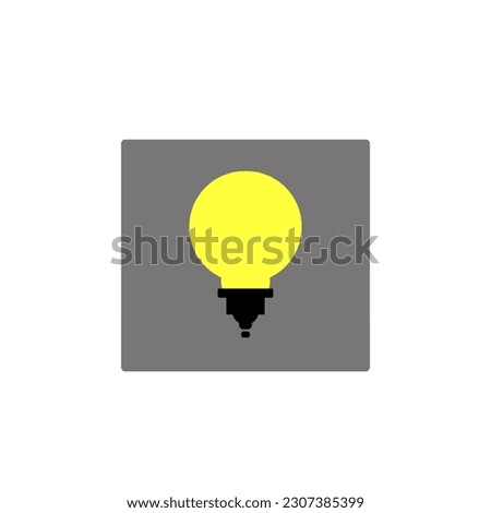 Light Bulb line icon vector, terisolasi pada latar belakang putih. Tanda ide, solusi, konsep berpikir. Lampu listrik pencahayaan. Listrik, bersinar. Gaya datar trendi untuk desain grafis, situs Web