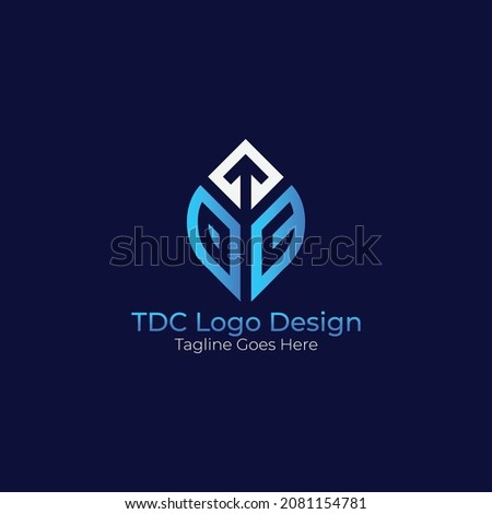 TDC, DTC logo design, CTD lettermark monogram