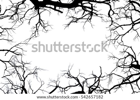 Free Dead Tree Silhouette Vector | Download Free Vector Art | Free-Vectors