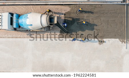 Similar – Foto Bild Luftaufnahme des Betonpfeilers auf dem Wasser auf See