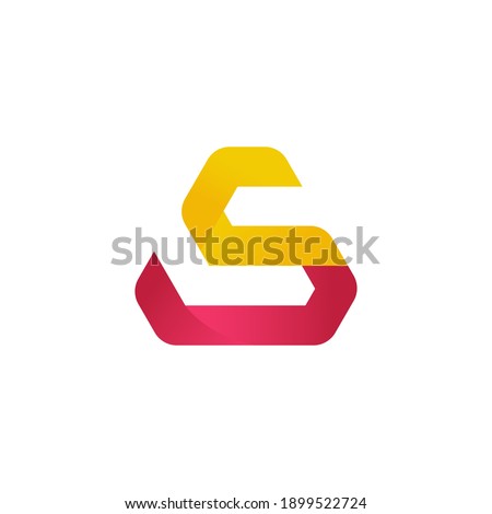 SA Abstract Logo Design | Creative SA Modern Business Logo Design Concept | SA Logo Vector Template