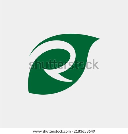 logo R leaf company name