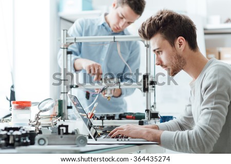 Similar – Image, Stock Photo Young man with electric bicycle in the autumn park