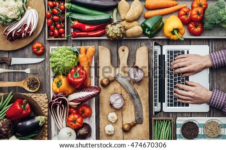 Similar – Image, Stock Photo search for food