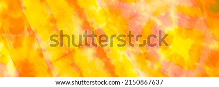 Orange Dirty Art Background. Dirty Art Painting. Watercolor Print. Wet Art Print. Brushed Banner. Autumn Aquarelle Texture. Fancy Tie Dye Batik. Splash Banner. Tie Dye Patchwork. Multicolor