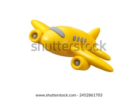 Similar – Image, Stock Photo Toy Plane with concept Direction
