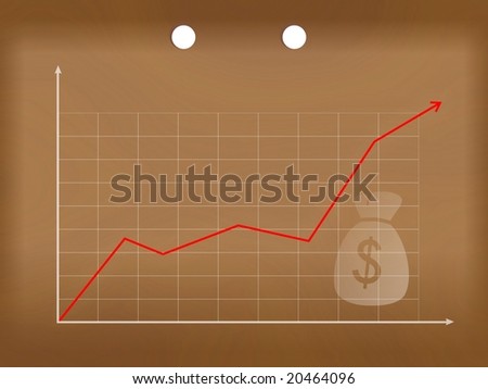 Business money graph