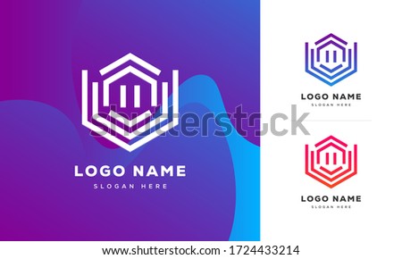 Home logo design template,Modern house letter v logo for real estate