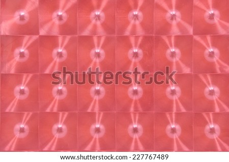 Red metallic background texture with circle pattern