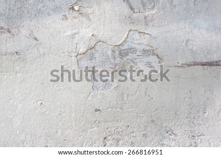 Damaged paint, corroded and rusty on old iron boat abstract beautiful background texture
