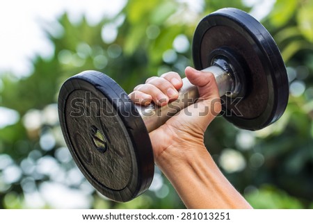 Lady can do, Dumbbell