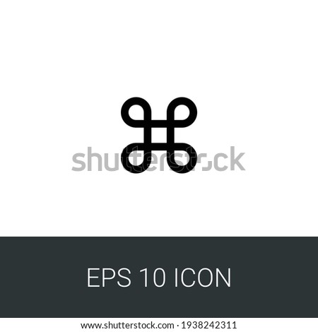 command simple eps 10 icon