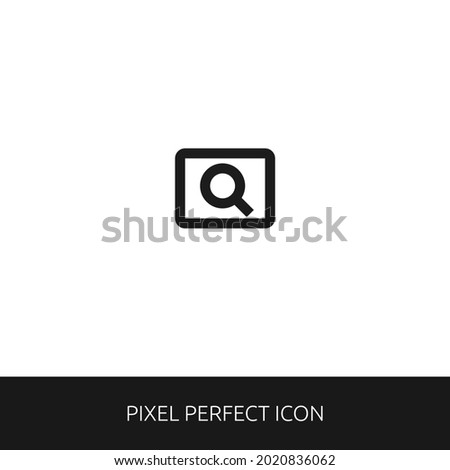 Pageview Pixel Perfect Icon for Web, App, Presentation. editable outline style. simple icon vector eps 10