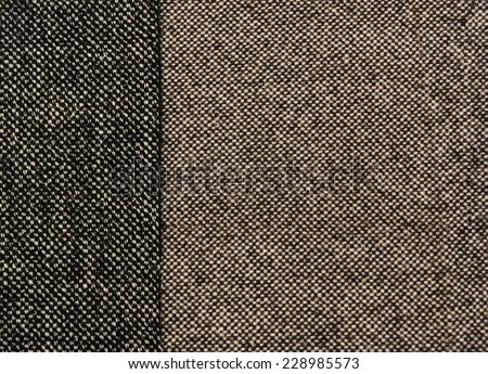 Wool dark grey geometric texture of coat cloth. Background for fashion design