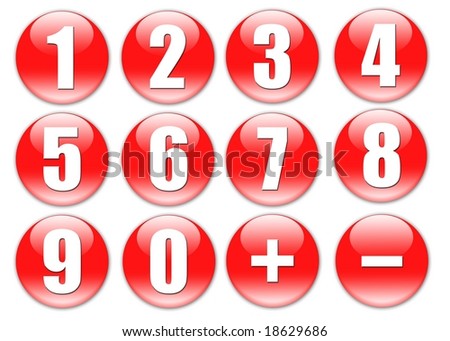 Number Icon Stock Photo 18629686 : Shutterstock