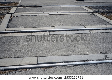 Similar – Image, Stock Photo old tram (line 2) in Budapest, Hungary