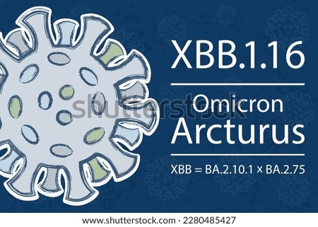 A new coronavirus sub-variant XBB.1.16, also known as 