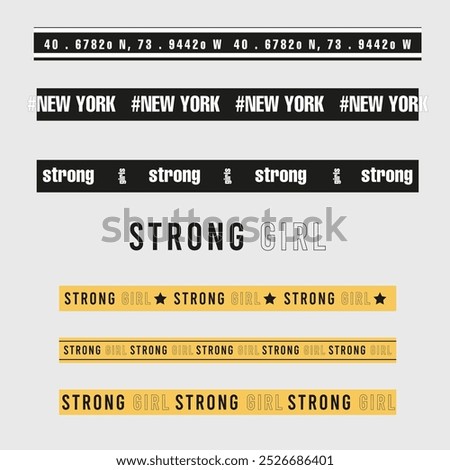 new york College slogan vector illustration for t-shirt and other uses.