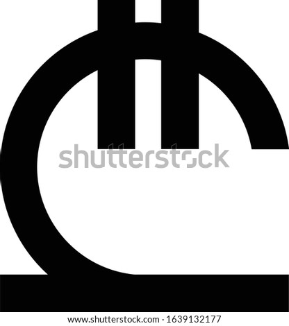 Georgian Lari icon GEL money symbol