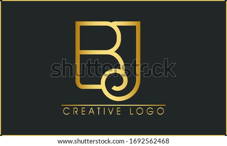 BJ or JB letter logo. Unique attractive creative modern initial BJ JB B J initial based letter icon logo
 Stock fotó © 