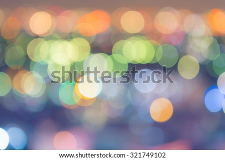 Abstract blur lighting pastel color style to be background for text messages or abstract background for new year festival and christmas festival.