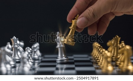 Similar – Image, Stock Photo Checkmate