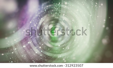 Abstract violet background with bokeh defocused lights and shadow.